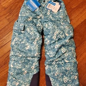 Girls Columbia snow pants